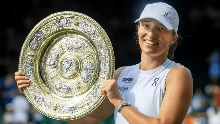 Swiatek dominó a voluntad.