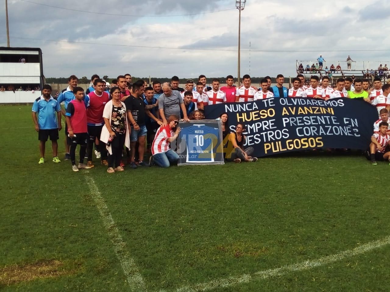 Emotivo homenaje al “Hueso” Avanzini en Juventud Pueyrredón