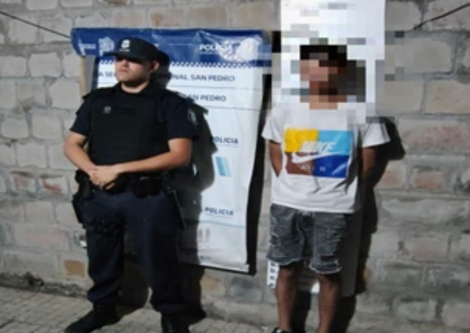 Aprehendido tras amenazar con prenderle fuego la casa a un vecino