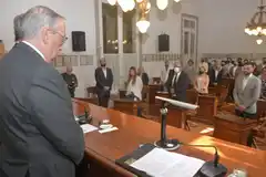 Lunghi trazó las acciones de Gobierno y apostó por la gestión asociada rumbo al bicentenario