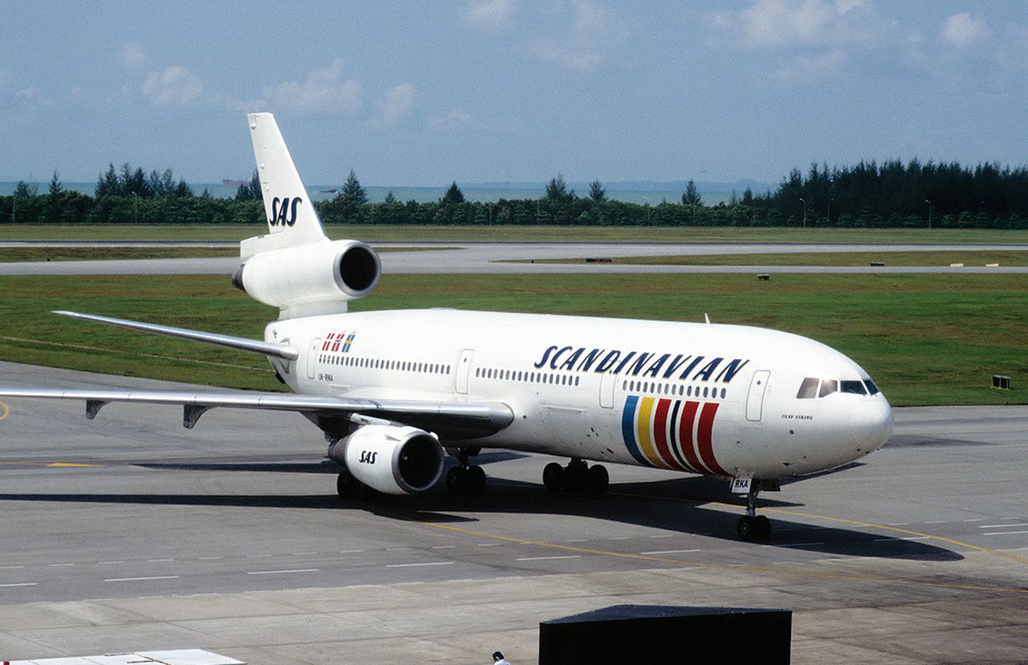 #TBT: Scandinavian Airlines System (SAS) flights to South America in 1987