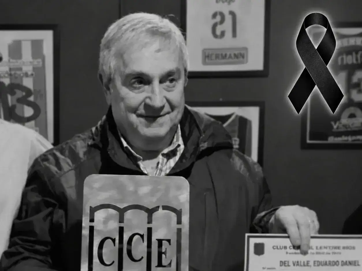Falleció Eduardo Daniel Del Valle, un emblema en la historia de Central Entrerriano