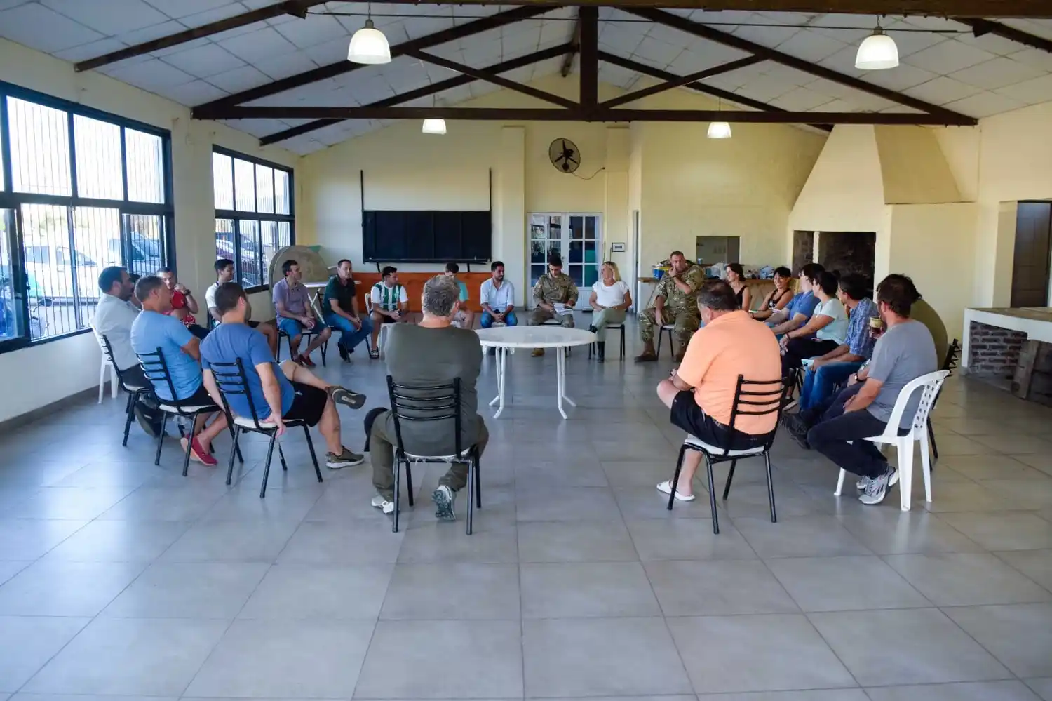 La municipalidad brindó un informe sobre la situación y el trabajo en la emergencia