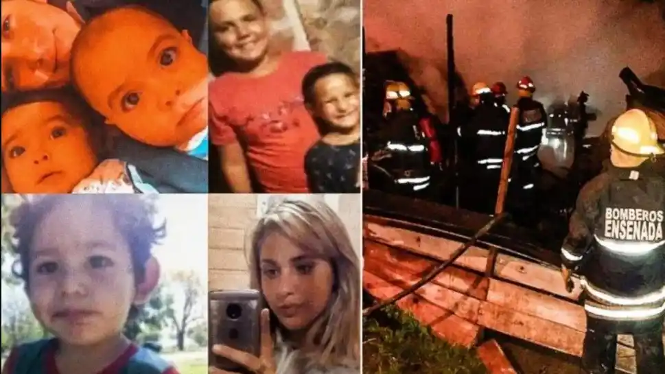 Quiénes son las víctimas del trágico incendio en el que murieron cinco nenes
