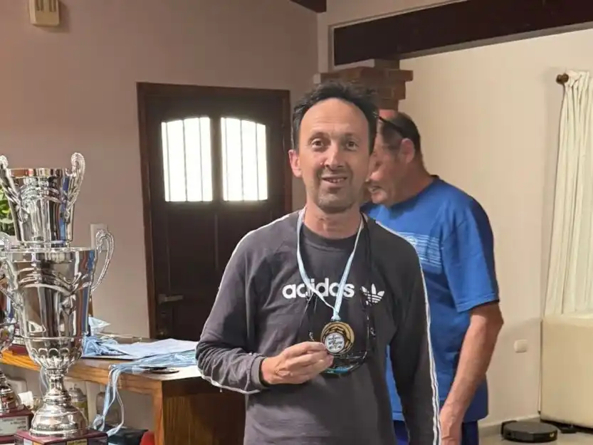 Peretti y un nuevo logro en la disciplina.