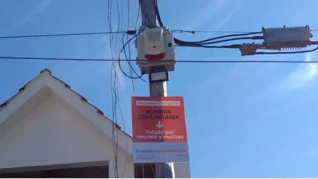 Increíble: instalaron una alarma comunitaria que no emite ningún sonido