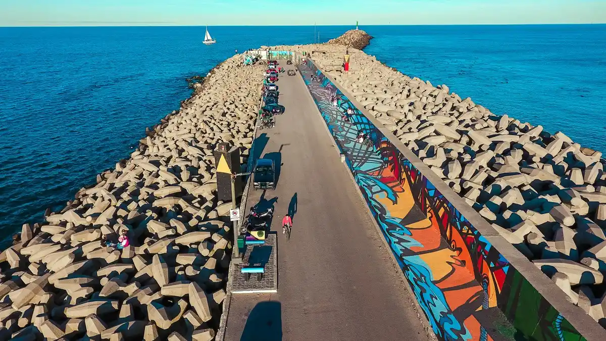 Escollera. Un paseo para realizar durante el fin de semana