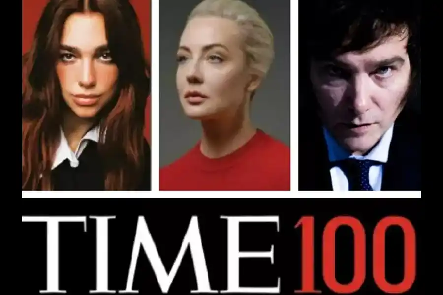 Milei compartió la lista de las 100 personas más influyentes del mundo que publicó la revista Time con Patrick Mahomes, estrella del fútbol americano; la cantante Dua Lipa; y la esposa de Navalny, el líder opositor ruso fallecido, Yulia Navalnaya. Time