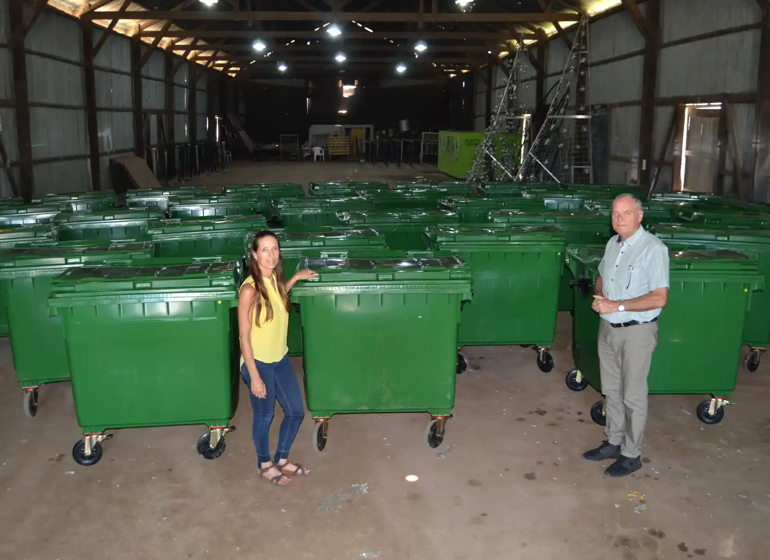 Los nuevos contenedores se ubicarán en diferentes puntos de la ciudad.