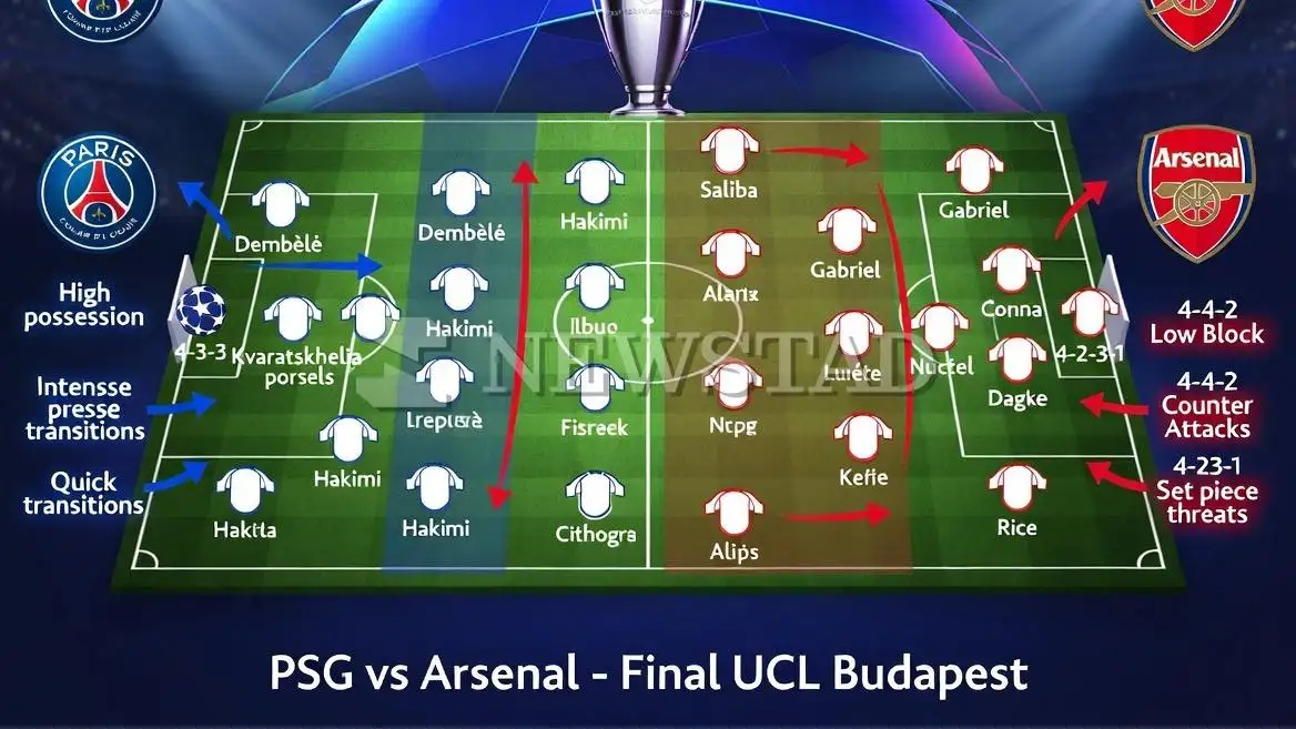 Final. A todo o nada el PSG y el Arsenal.