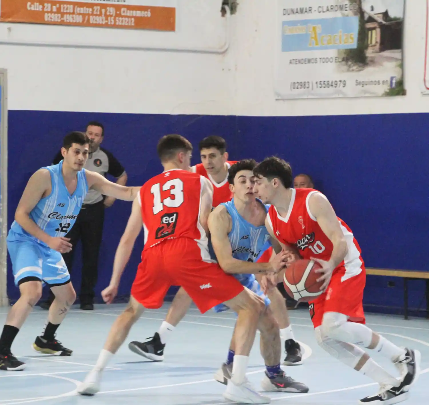 Básquet: Huracán y Alumni ganaron por la 5ª