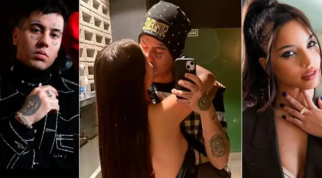 Duki revolucionó las redes al publicar una foto con su novia, Emilia Mernes