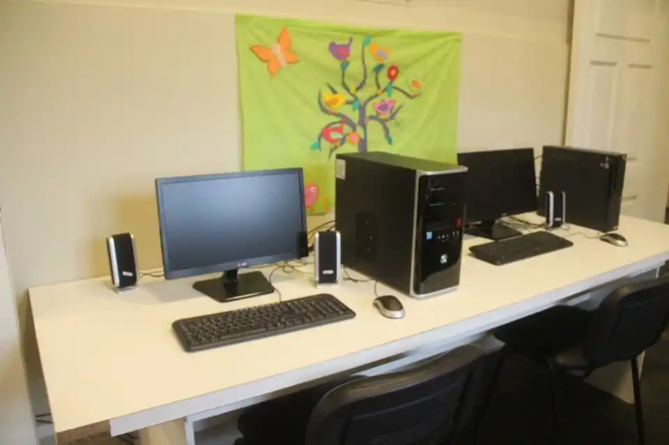 Un salón tecnológico en el Centro Cultural Tamangueyú