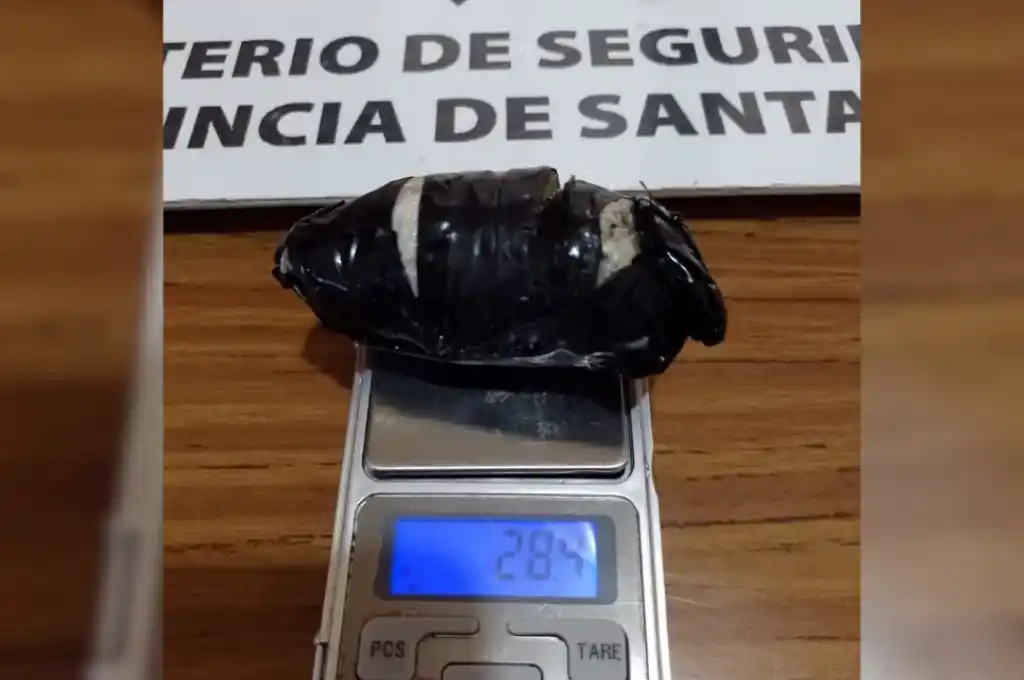 El material estupefaciente que fue secuestrado.