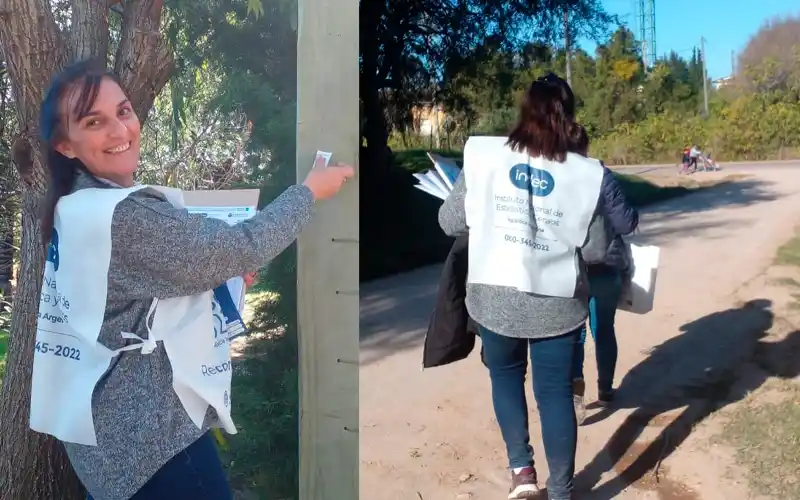 Censo en Vuelta de Obligado: “Son 7 censistas, muy amables”