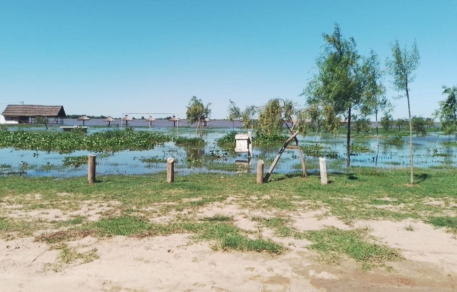 Creciente: San Pedro y la zona, “en sostenido ascenso” de las aguas