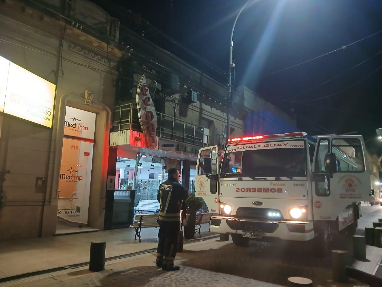 Dos intervenciones de los Bomberos Voluntarios en Gualeguay