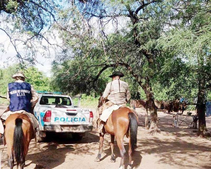 La Policía realiza un minucioso operativo 
de búsqueda para hallar a dos personas