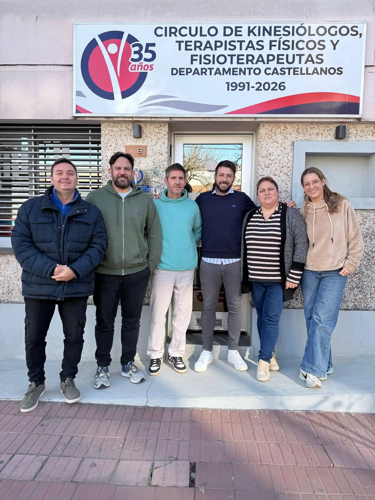 Ever Olivares, presidente del Círculo de Kinesiologos de Rafaela | El Círculo de Kinesiólogos del Departamento Castellanos cumplió 35 años trabajando en equipo