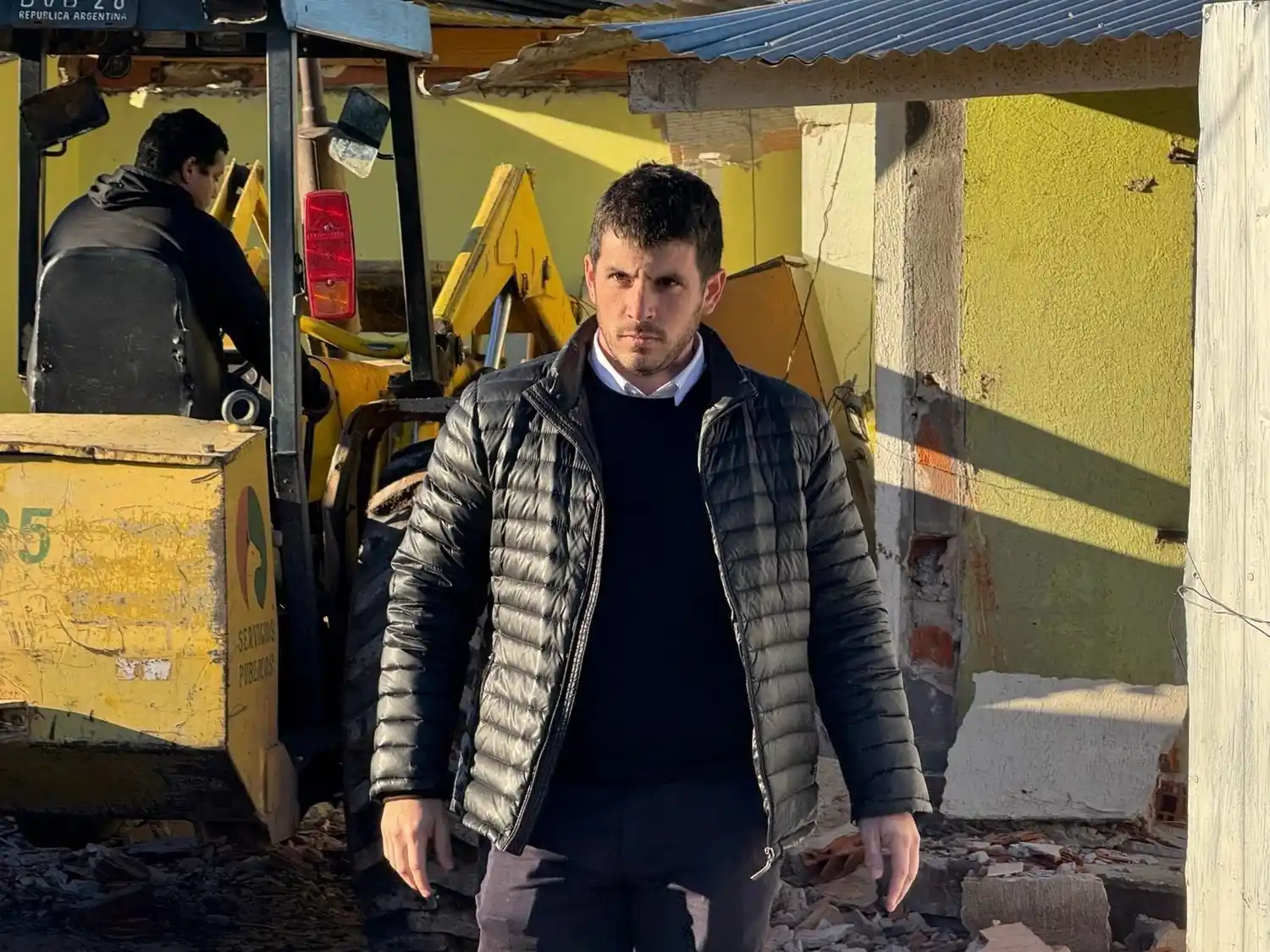 La demolición de los búnkers en barrio Villa Miosés partieron de denuncias del intendente Chiarella. Foto: MVT