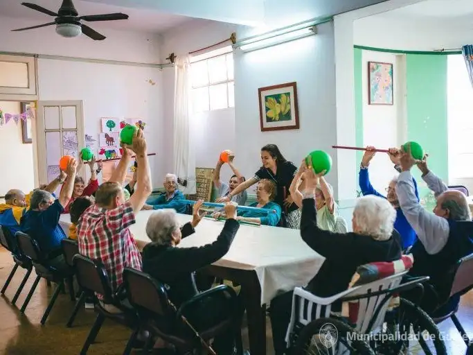 El asilo se vestirá de fiesta este 9 de julio (Foto Municipalidad).