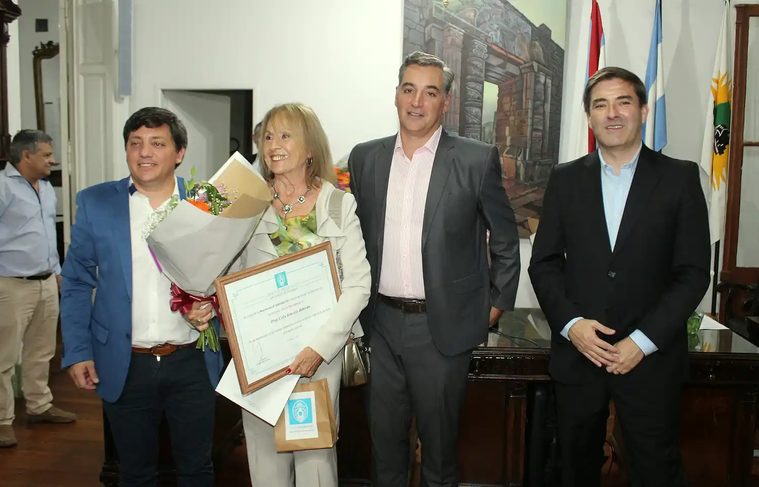 Se reconoció a las primeras cuatro concejales desde 1983