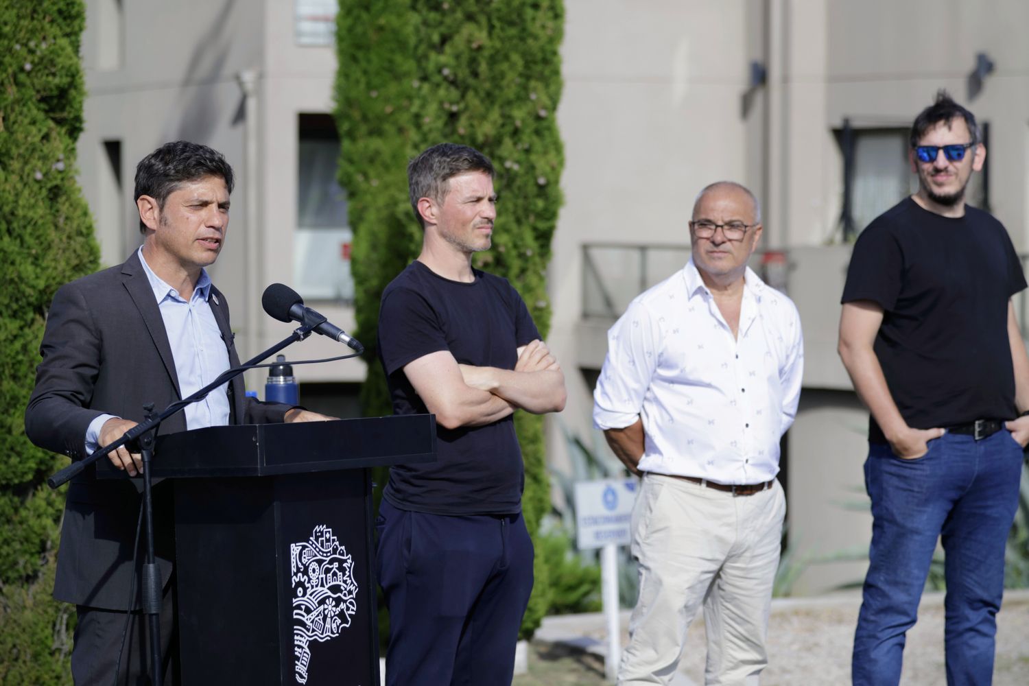 Axel Kicillof en Sierra de la Ventana