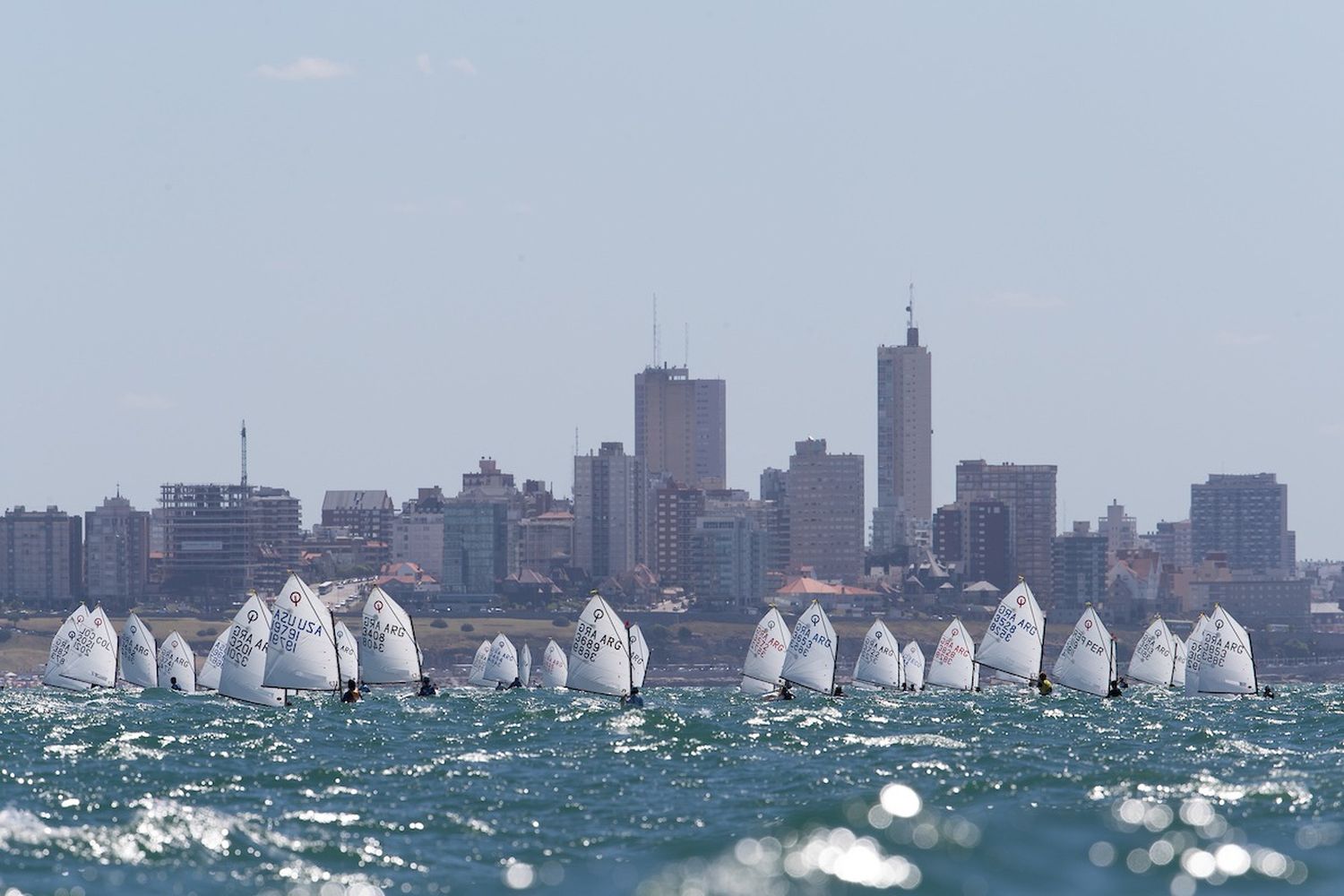 Se viene el Mundial de Optimist en Mar del Plata