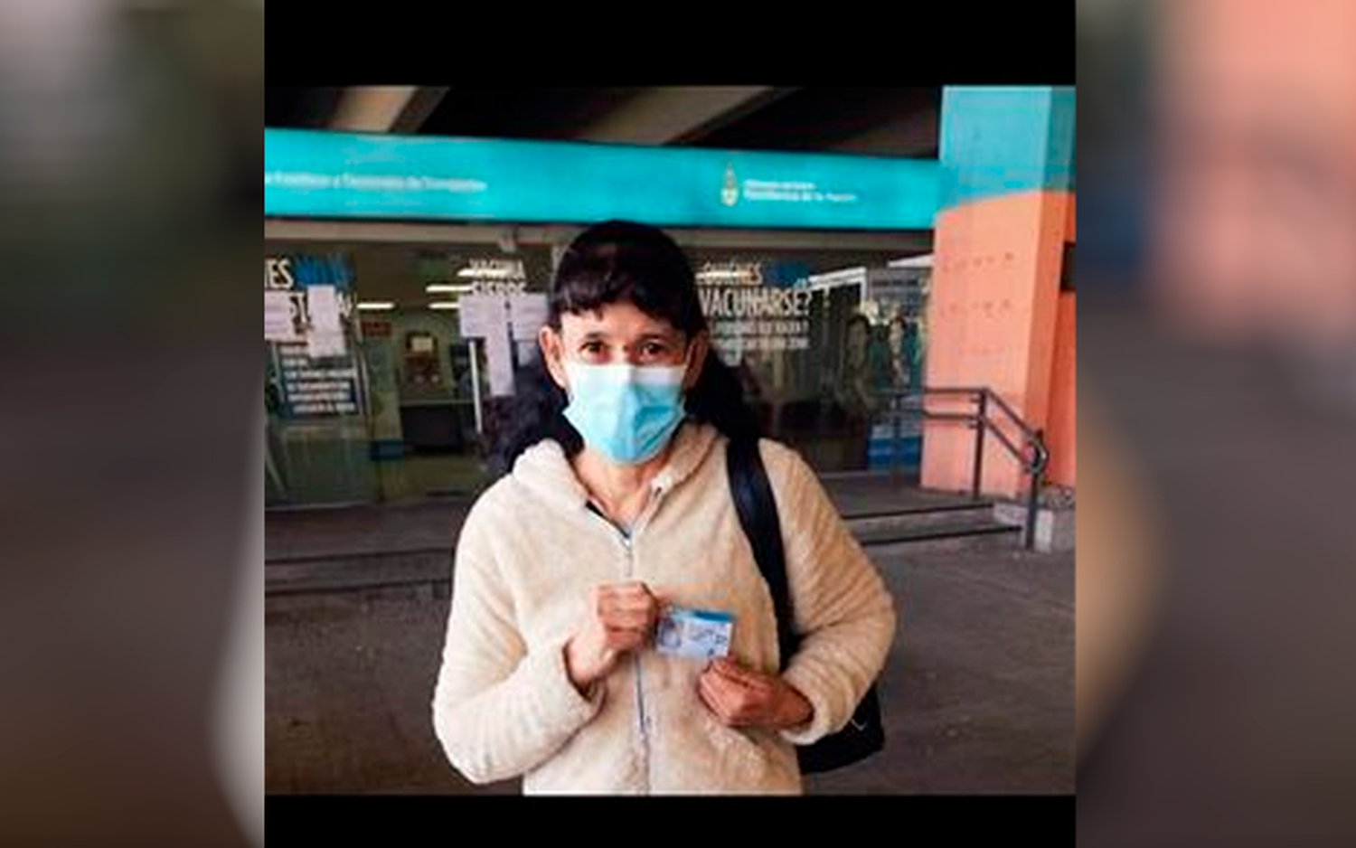 Marisa Mendoza obtuvo su matrícula nacional de enfermera