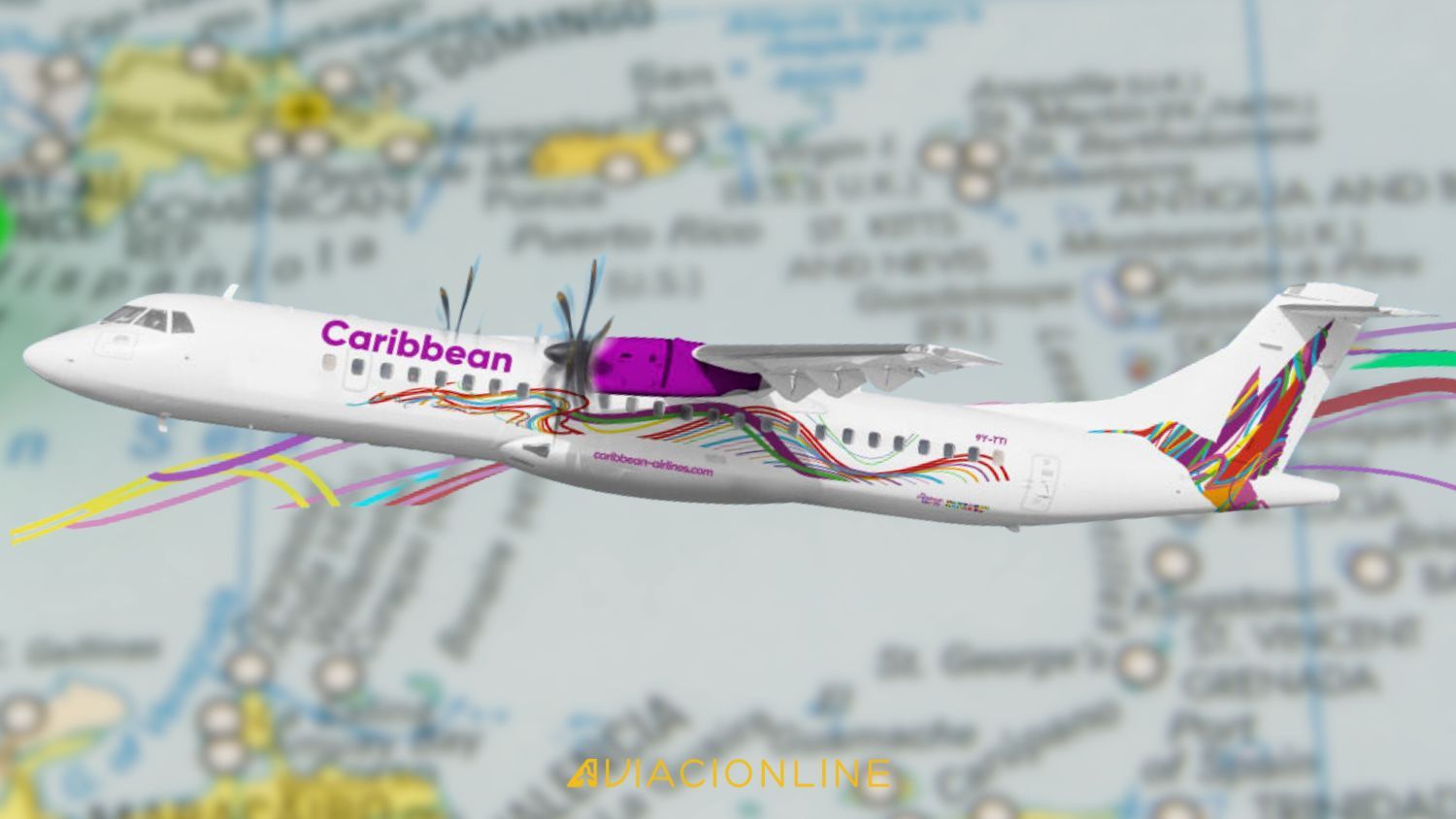 Caribbean Airlines inauguró sus vuelos a Puerto Rico con conexiones a otros puntos del Caribe