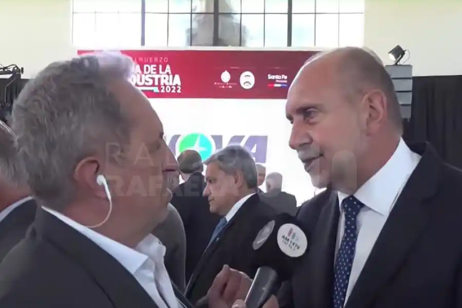 El gobernador Omar Perotti encabeza el almuerzo de FISFE en la Sociedad Rural de Rafaela