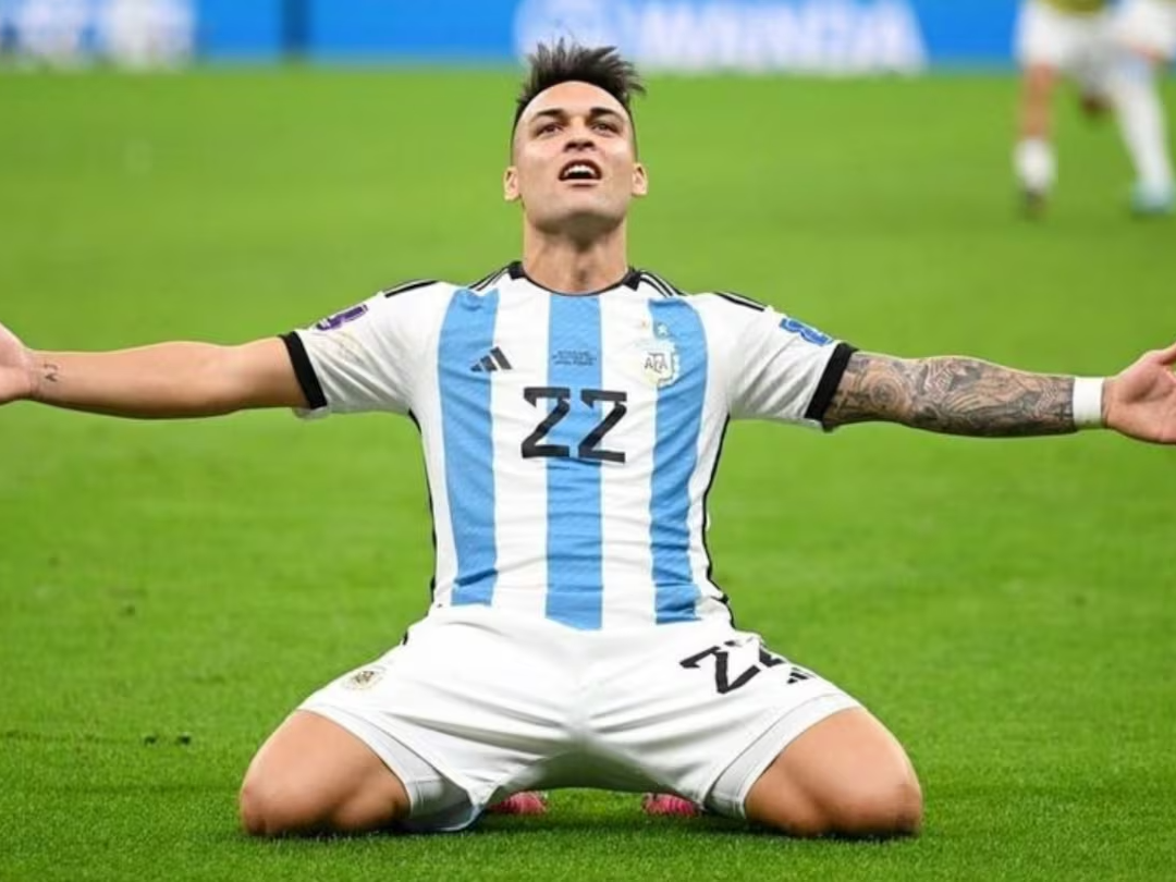 Lautaro sufrió una distensión muscular . Foto: Reuters