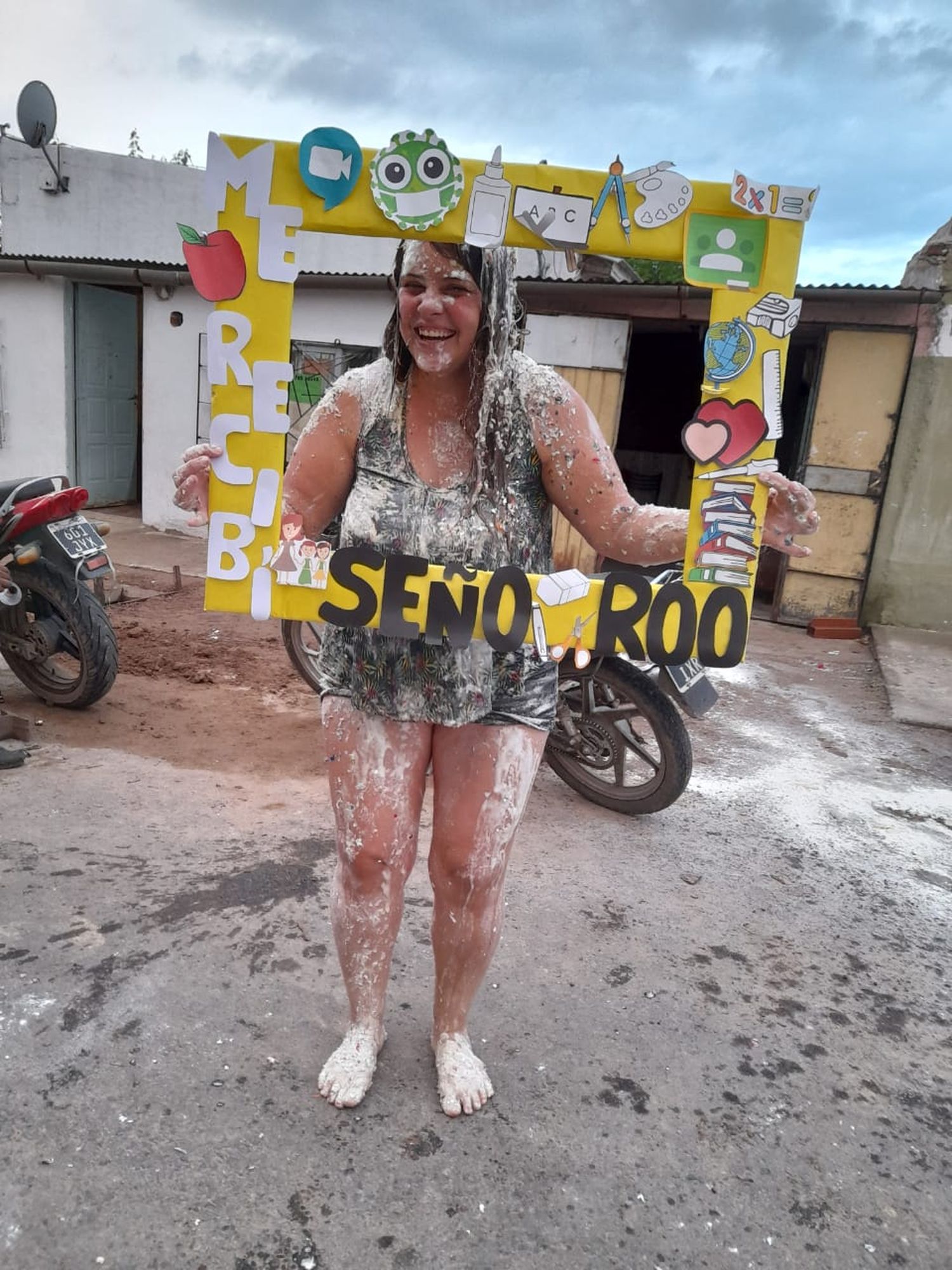 Felicitaciones, seño Ro