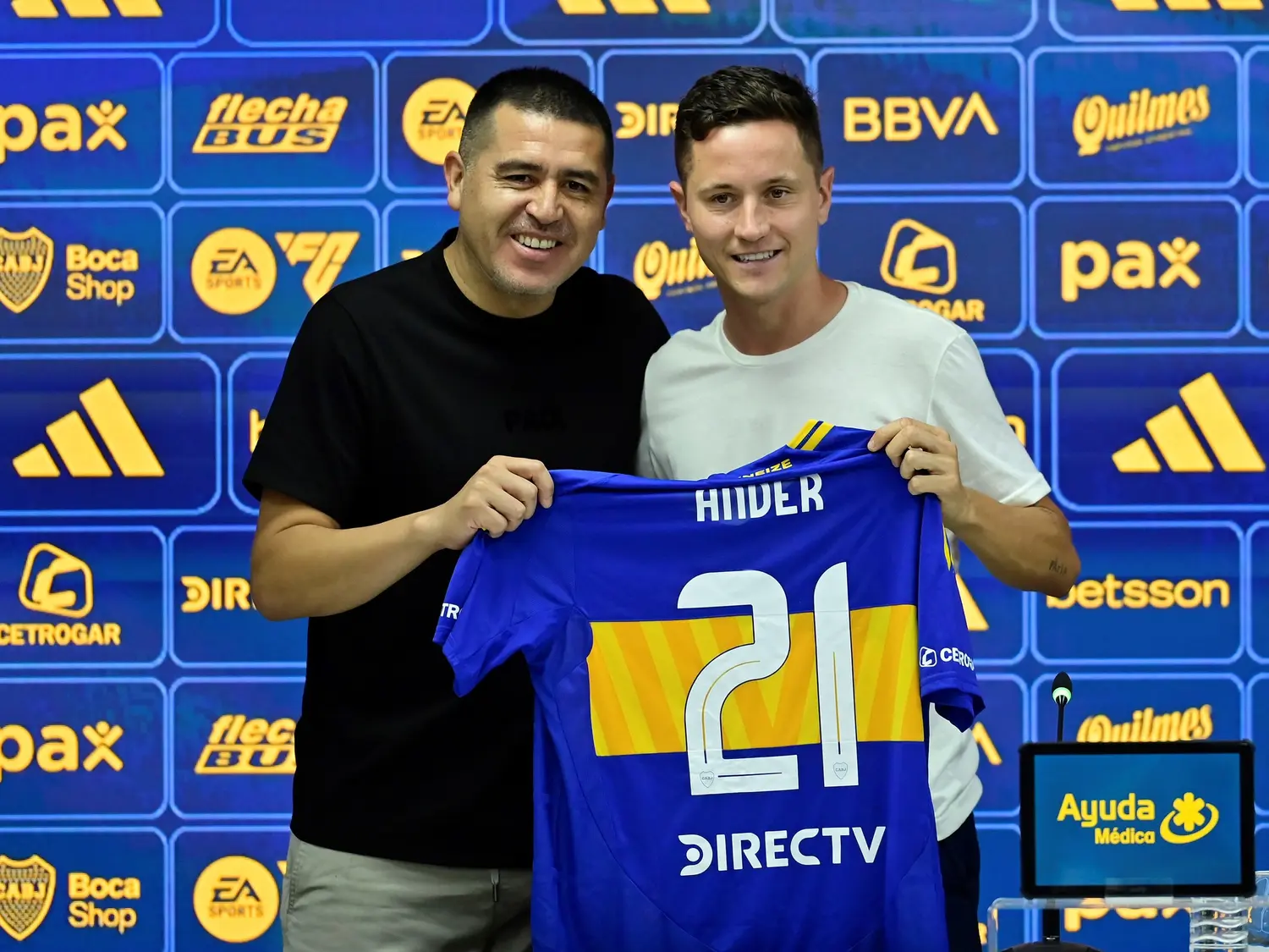 Ander Herrera recordó su paso por Boca y destacó la figura de Juan Román Riquelme