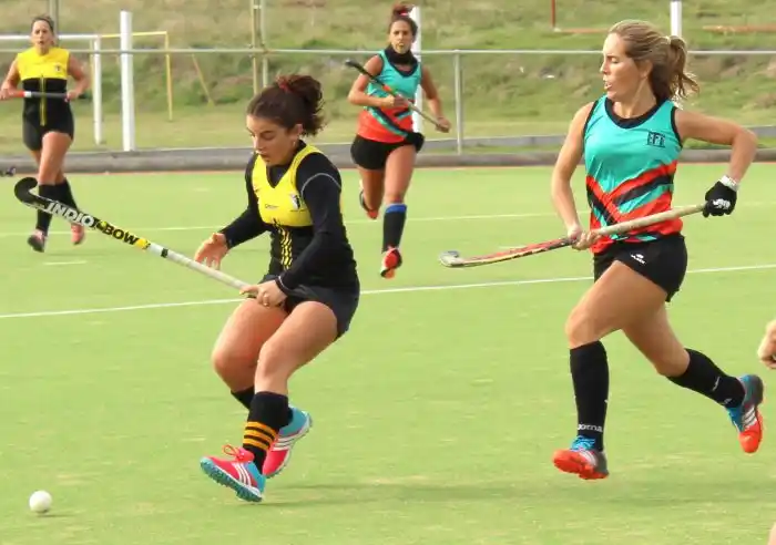 Rodó la bocha en la Liga de hockey