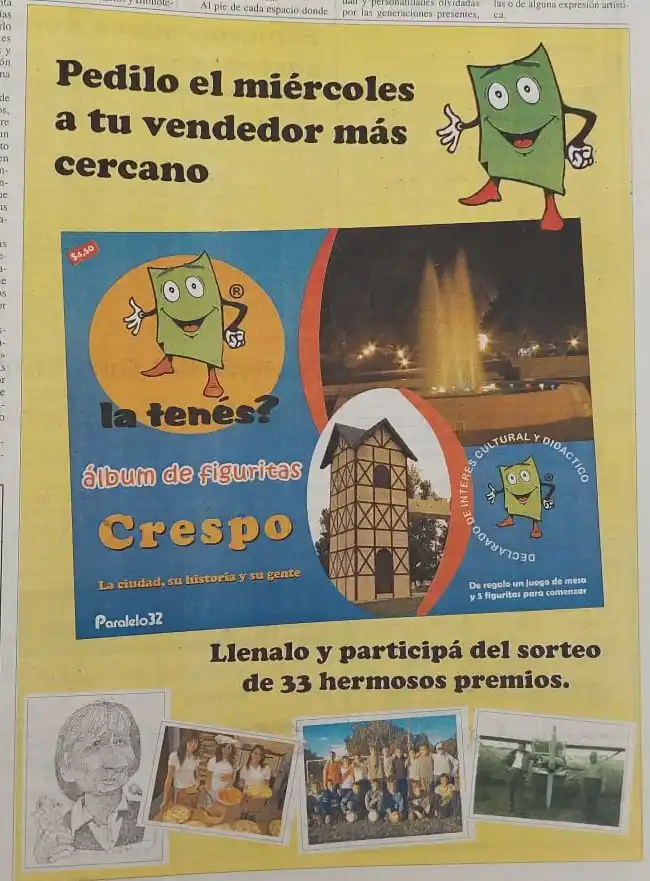 A 20 años del Álbum de figuritas de Parlalelo32