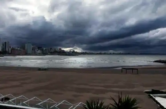 Septiembre se despide con tormentas en Mar del Plata