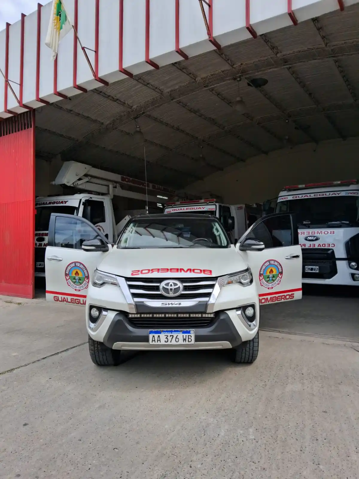 Bomberos de Gualeguay incorporan nueva unidad para fortalecer su operatividad