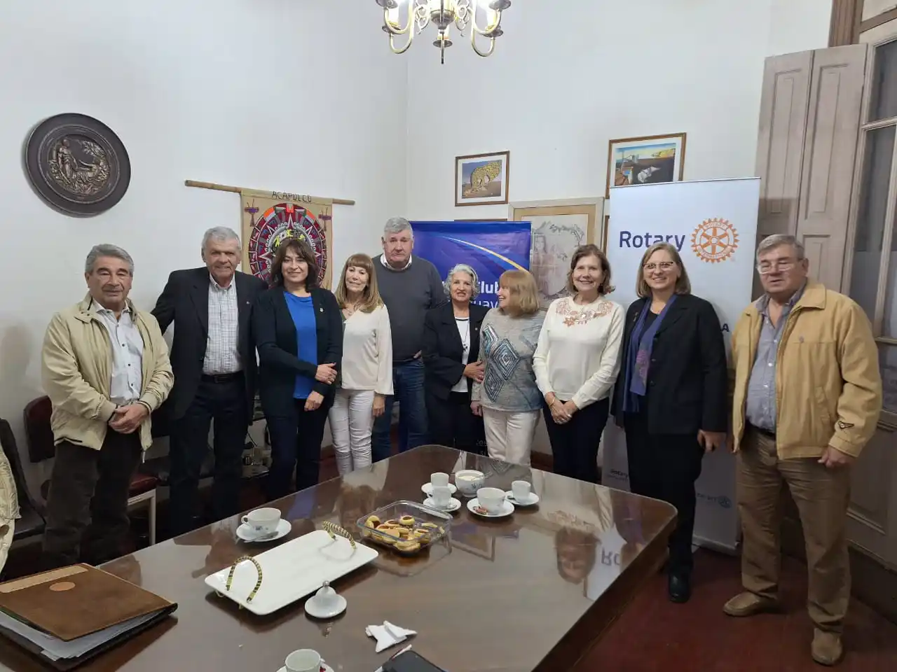 Rotary: La gobernadora del Distrito 4945 visitó Gualeguay
