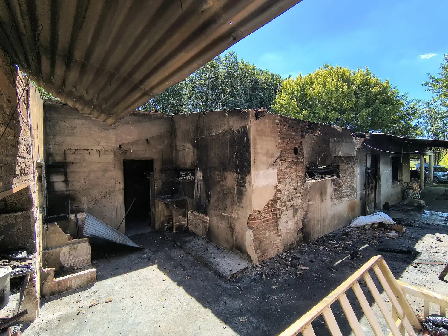 Colecta solidaria para ayudar a una familia de Aldea Asunción que perdió su casa en un incendio