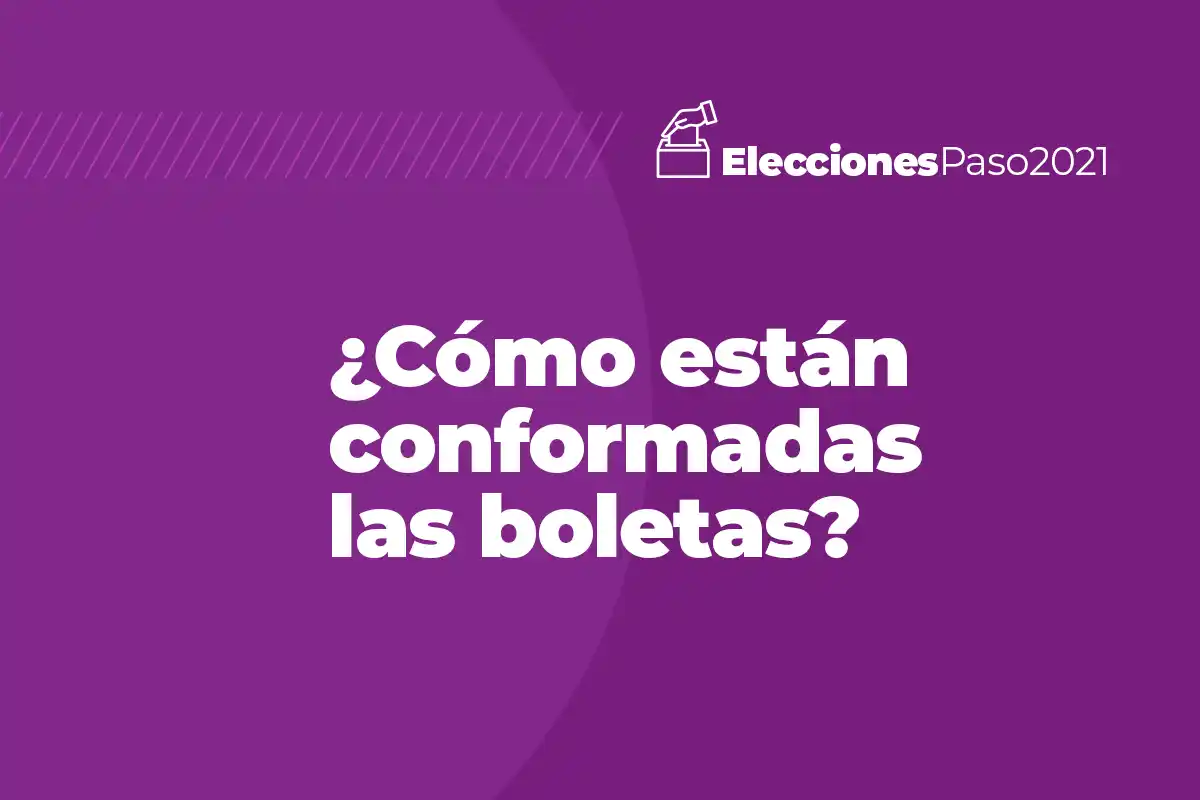 Elecciones Paso 2021: cómo cortar boleta y que el voto sea válido