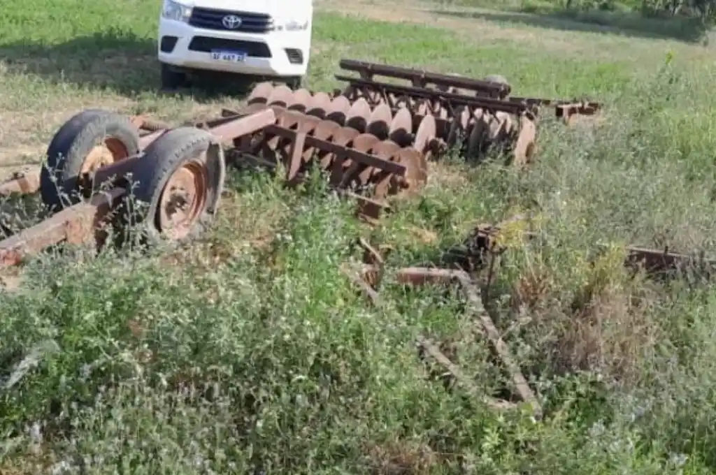 Arado recuperado. (Foto: Gentilezas)