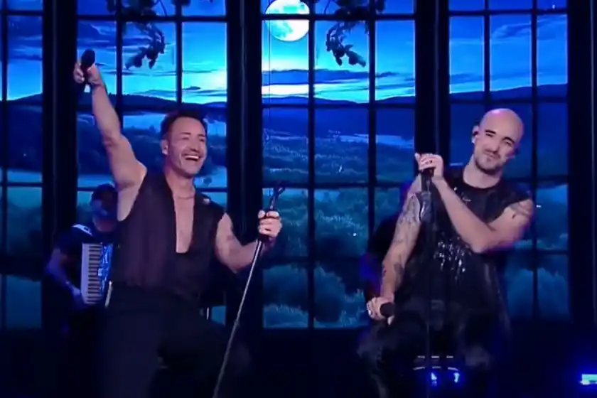 Video: Abel Pintos y Luciano Pereyra brillaron en el programa de Susana Giménez