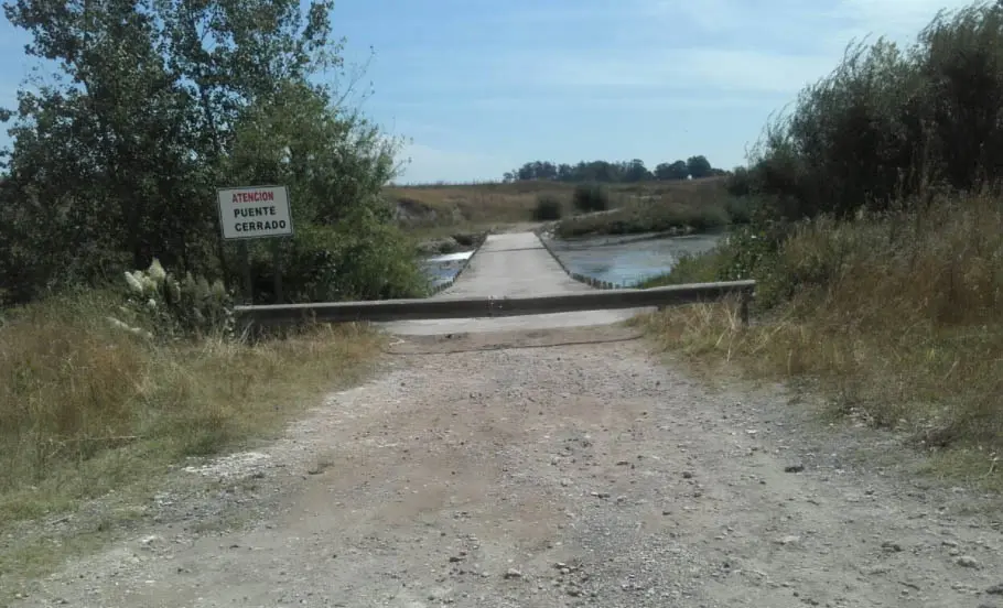 Se prohibió nuevamente la circulación por el puente La Balsa