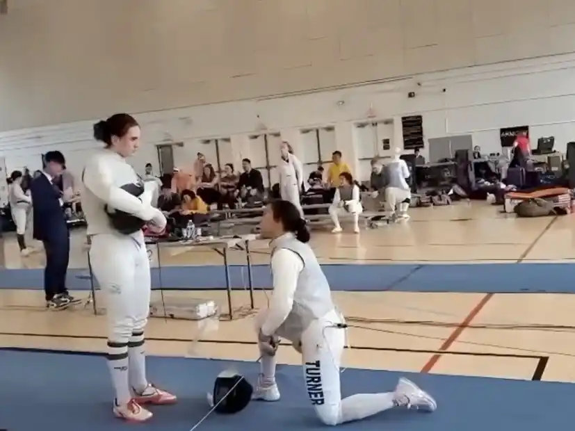 Stephanie Turner se negó a competir contra su rival Redmond Sullivan, una mujer transgénero,