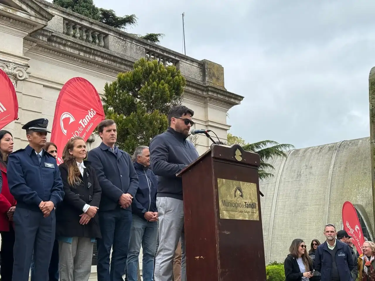 Fotografía de los festejos por el 142do aniversario de María Ignacia Vela. Tandil