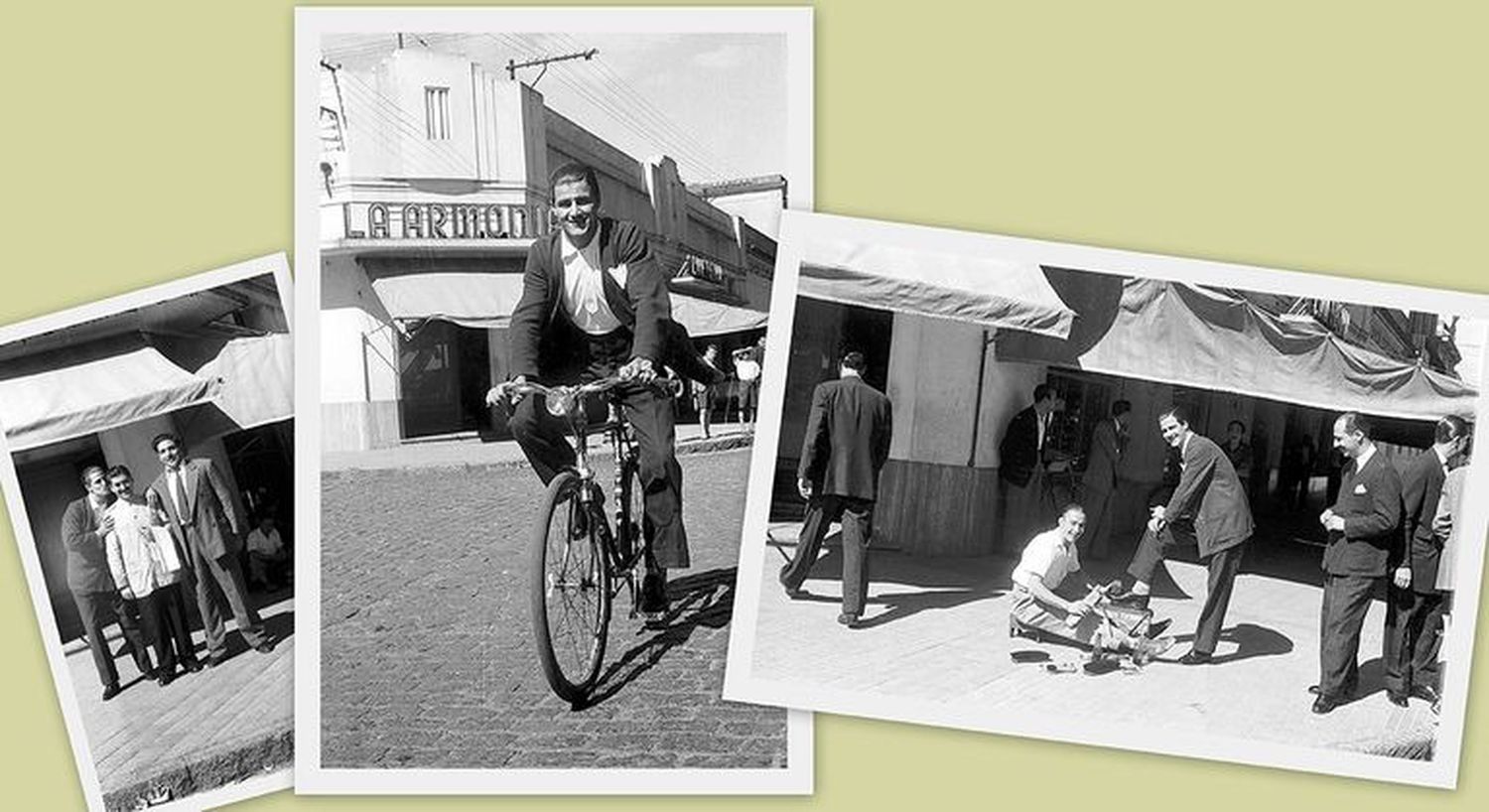 Postales. De la confitería “La Armonía”, en 59 y 62