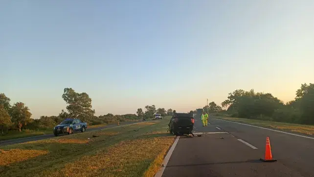 Autopista Rosario-Santa Fe: un agente penitenciario murió tras atropellar a un caballo.