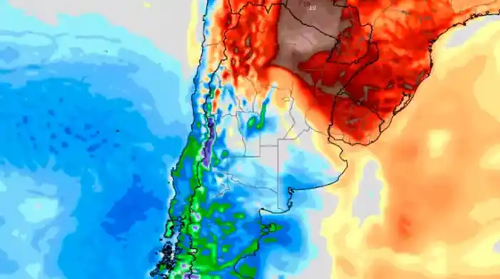 Calor extremo, ráfagas de viento e intensas nevadas: el extraño fenómeno climático que afectará a la Argentina en pleno otoño