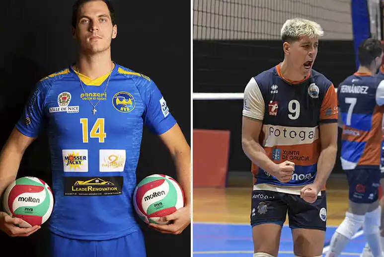 Matías Giraudo seguirá en el Nice; Felipe y Marcelo Benavídez, al Boiro